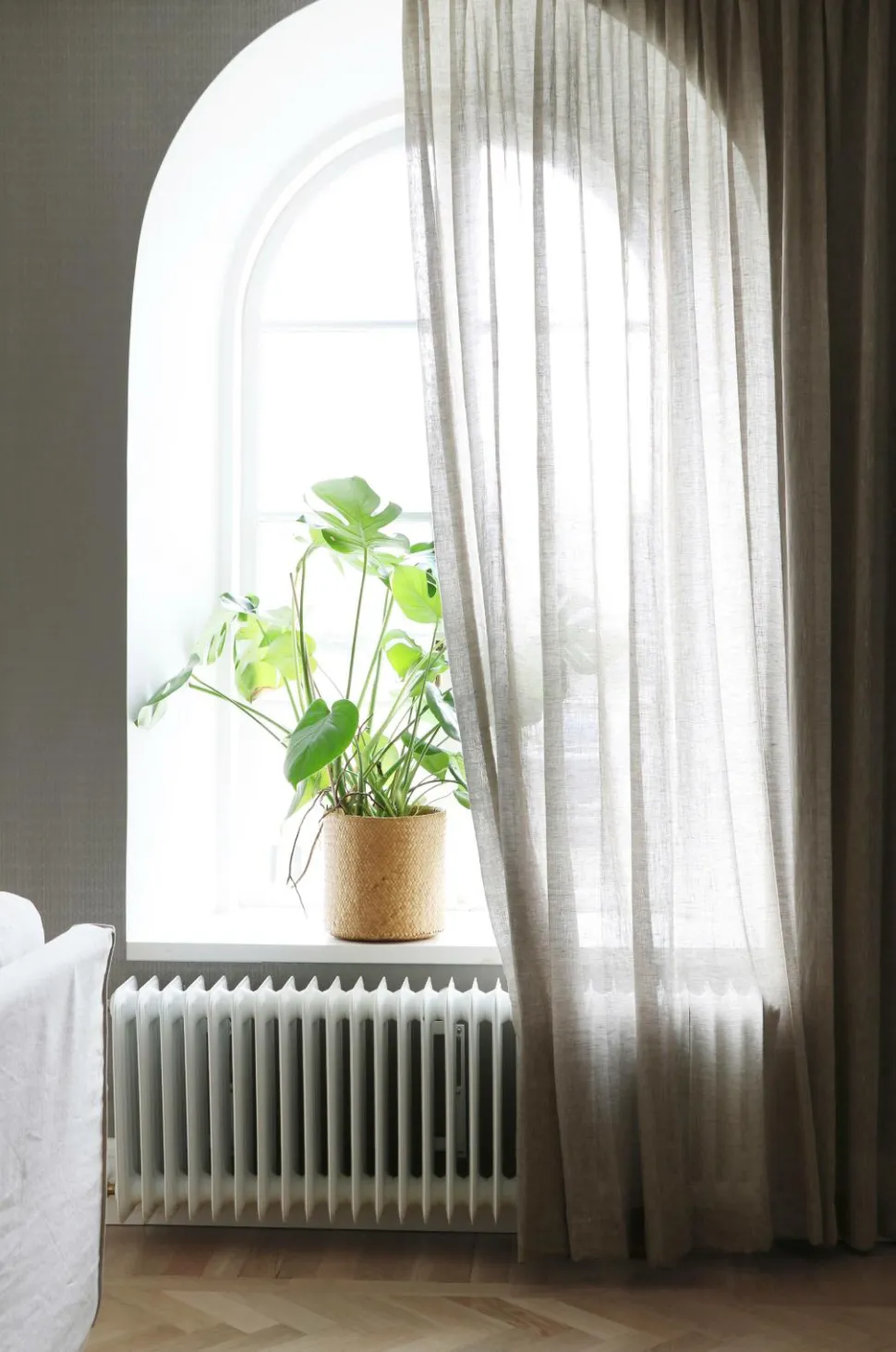 Mimou Gardin Kelly, hørlærred, dobbelt bredde