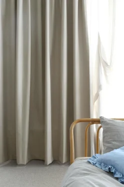 Mimou Hotelgardin Black Out dobbelt bredde