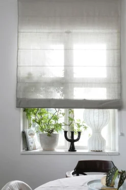 Mimou Liftgardin Ellie halvlærred 220 cm høj