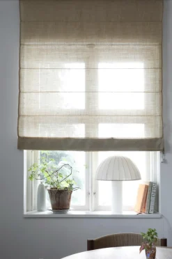 Mimou Liftgardin Ellie halvlærred 220 cm høj