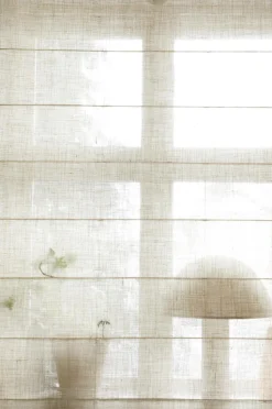 Mimou Liftgardin Ellie halvlærred 220 cm høj