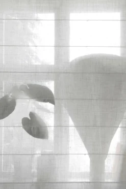 Mimou Liftgardin Ellie halvlærred 220 cm høj