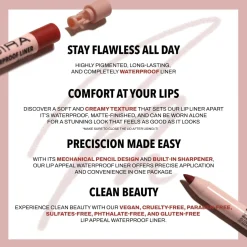 MOIRA Lip Appeal Waterproof Liner