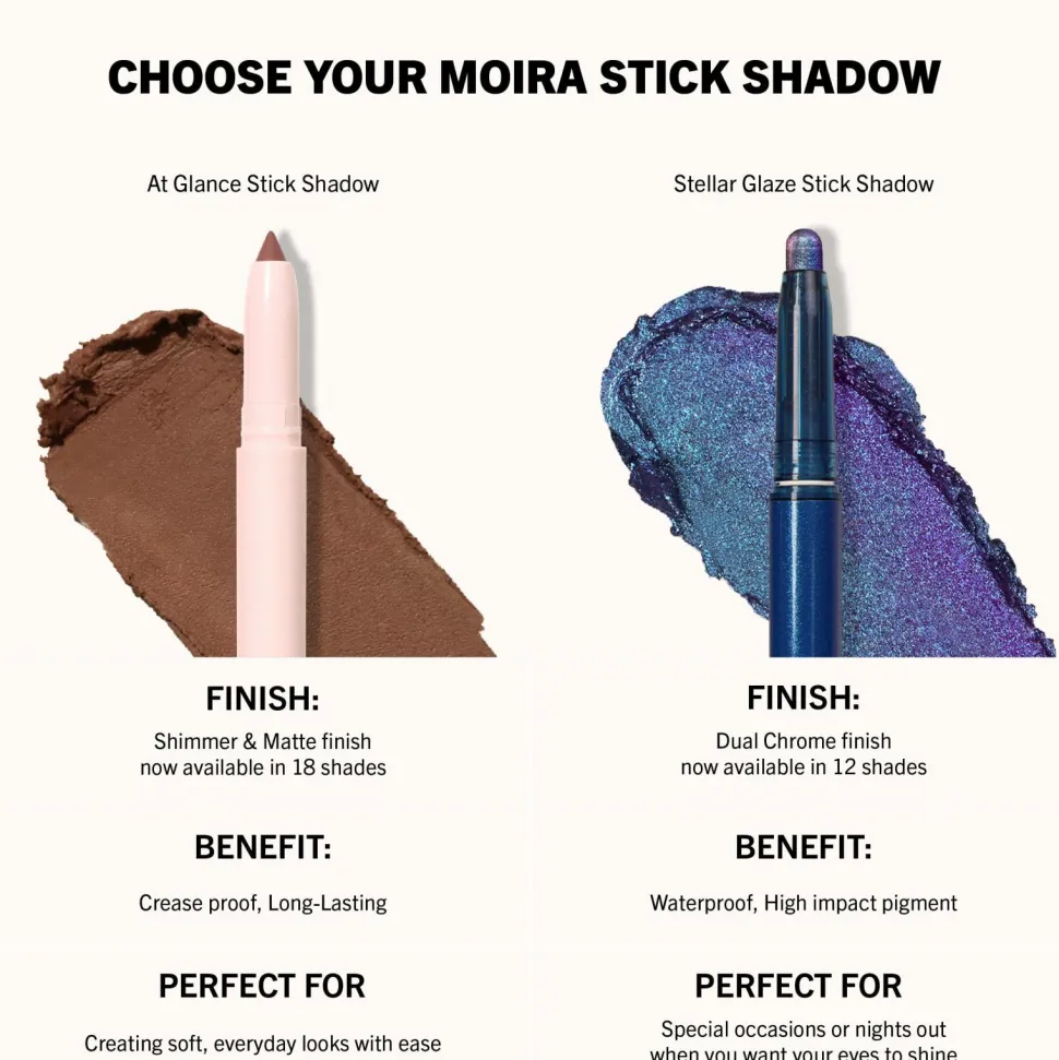MOIRA Stellar Glaze Stick Shadow