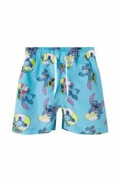Name it Badebukser nmmMic Stitch Long Swimshorts Wdi