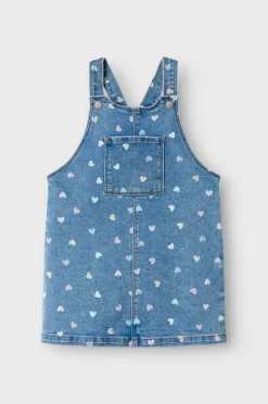 Name it Cowboynederdel nmfRosa Short Dnm Bibskirt 3555