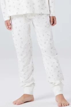 Name it Pyjamassæt nkfNightset Jet Stream Flowern