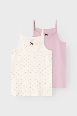 Name it Tanktop nkfStrap Buttercream Floral 2-pak