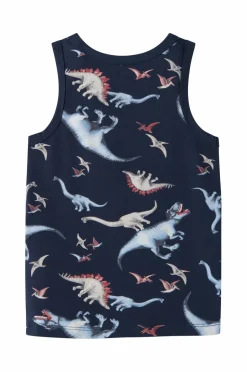 Name it Tanktop nmmTank Navy Dino 2-pak