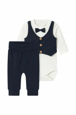 Name it baby Babysæt nbmAdam LS Body Set Noos