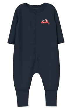 Name it baby Pyjamasoverall nbmNightsuit Zip FF Firetruck NO 2-pak