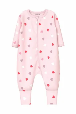 Name it baby Pyjamasoverall nbfNightsuit Zip FF Car. Heart N 2-pak