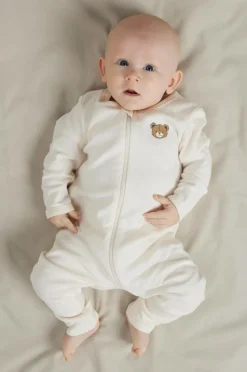 Name it baby Pyjamasoverall nbnNightsuit Zip FF Pumice Bear 2-pak