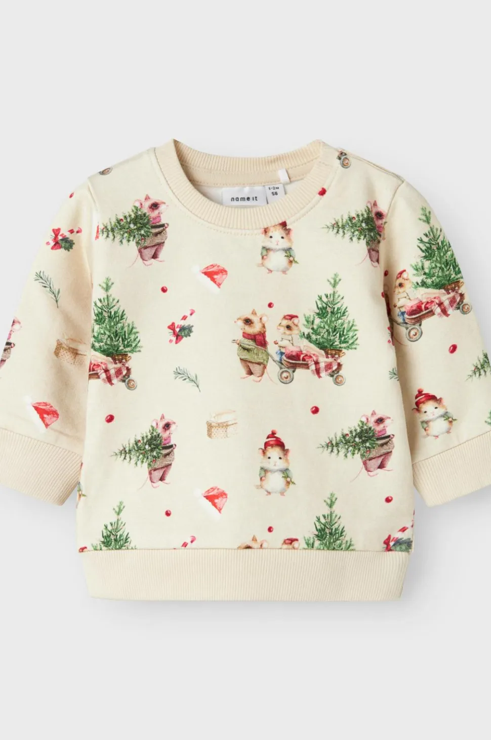 Name it baby Sweatshirt Nbnrenu LS Sweat Bru