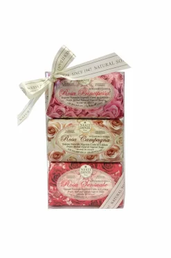 Nesti Dante Gift Box Rosa 3 x 150 g