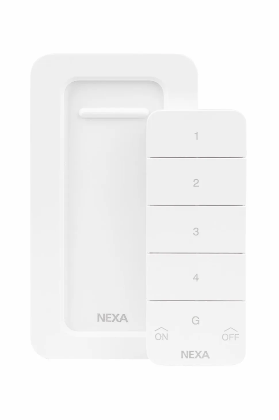 Nexa Myct-2107 Fjernbetjening med magnetisk nøgle 4-kanals 433 Mhz