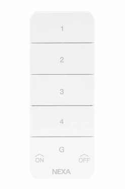 Nexa Myct-2107 Fjernbetjening med magnetisk nøgle 4-kanals 433 Mhz