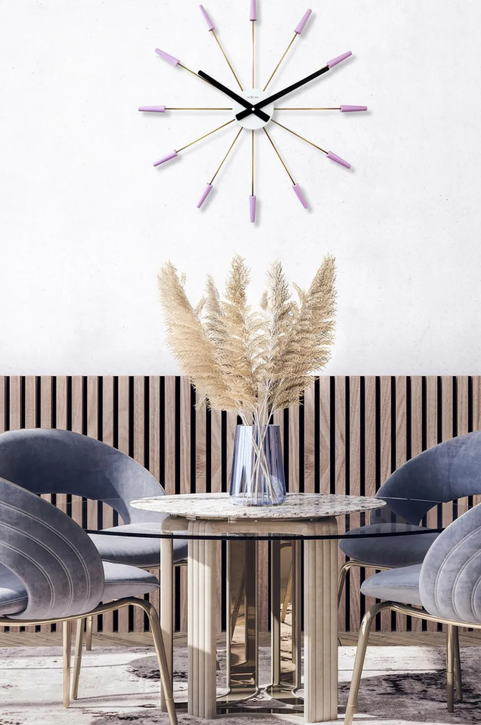 NeXtime Vægur Plug In 58 cm