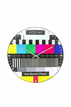 NeXtime Vægur Testpage Dome Diameter 35 cm