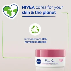 Nivea Ansigtscreme Rose Care Moisturizing Gel Cream 50 ml