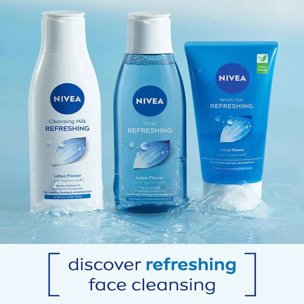 Nivea Ansigtsrens Wash Gel Refreshing 150 ml