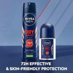 Nivea Antiperspirant Deo Dry Impact Roll On Mini 25 ml