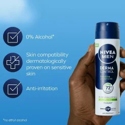 Nivea Derma Control Sensitive Spray 150 Ml