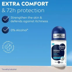 Nivea Derma Control Defend Roll On 50 Ml
