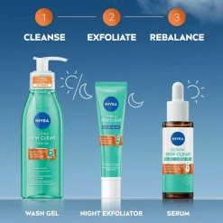 Nivea Derma Skin Clear Rebalance & Clear Serum 30Ml