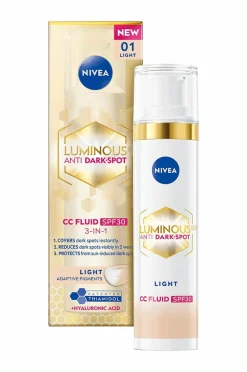 Nivea LUMINOUS630 Anti Dark-Spot Cc Fluid 3-I-1 40Ml