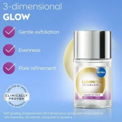 Nivea LUMINOUS630 Skin Glow Daily Liquid Exfoliant 100Ml
