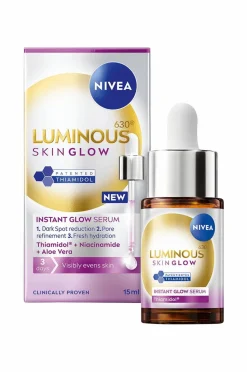 Nivea LUMINOUS630 Skin Glow Instant Glow Serum 15Ml
