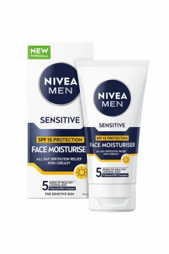Nivea Men Sensitive Moisturiser SPF15 75 ml