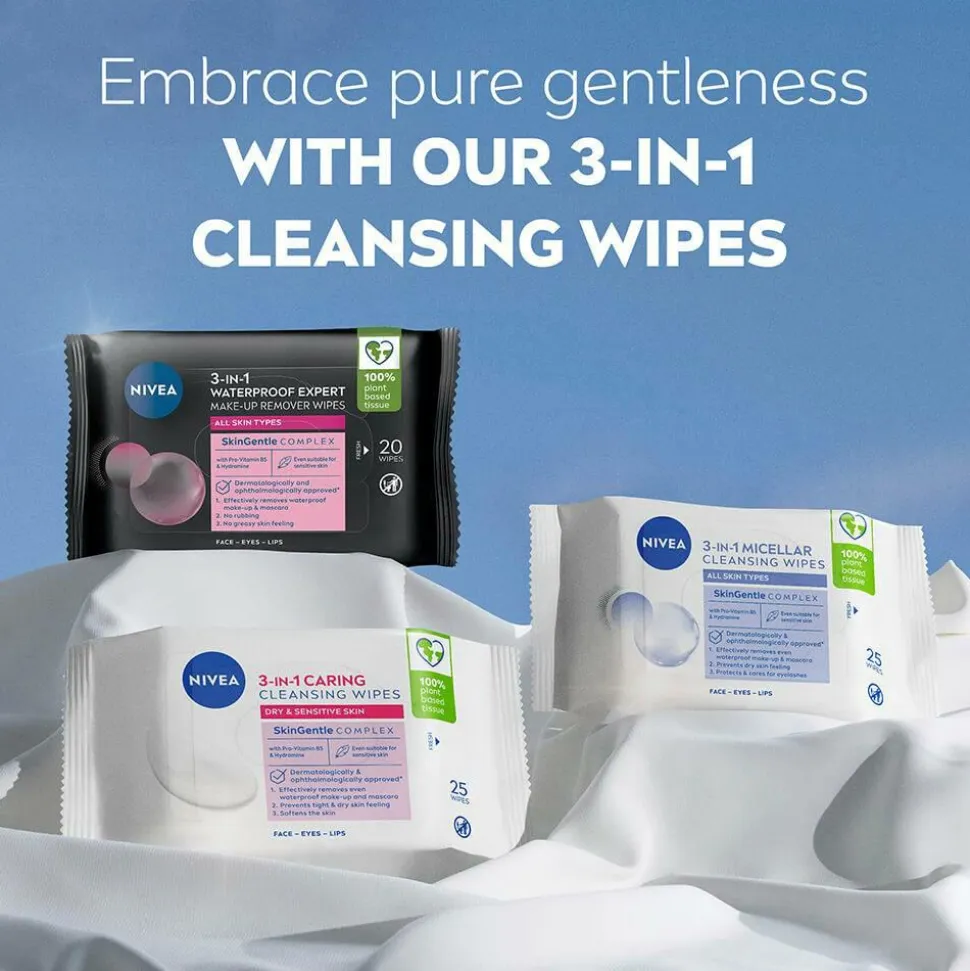 Nivea MicellAIR Expert Make-up Remover Wipes WP 20st