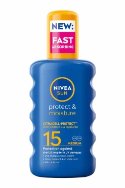 Nivea Protect & Moisture Sun Spray SPF15 200 ml