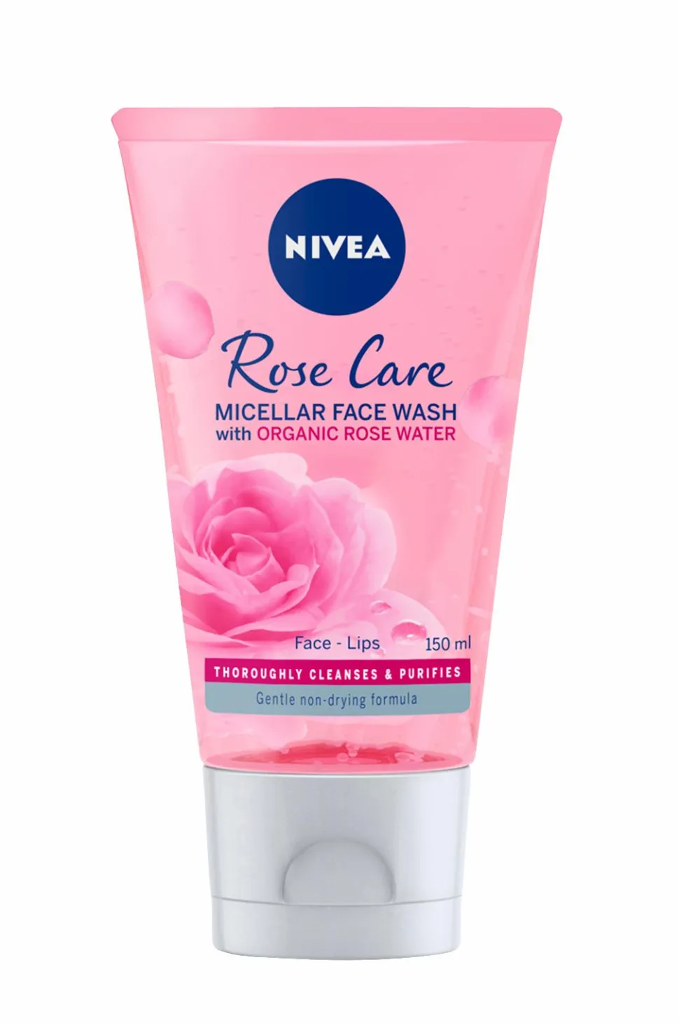 Nivea Rose Care Micellar Organic Rose Water Wash Gel 150 ml