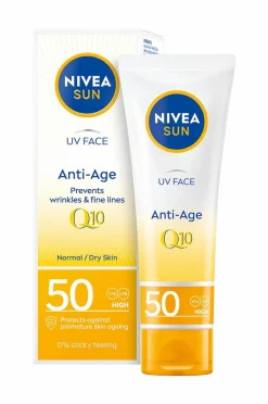 Nivea UV Face Anti Age Q10 Cream Spf 50 50Ml