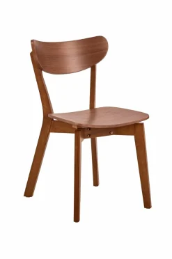 NORDFORM Roxby spisebordssæt med bord og 4 stole, 105x105x76 cm