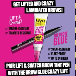 NYX Professional Makeup The Brow Glue Crazy Lift