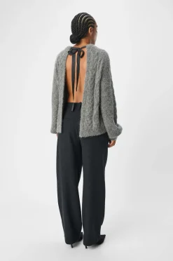 Object Trøje objSmilla Knit RE L/S Pullover