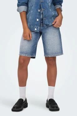 Only Denimshorts onlMate Reg Baggy Long Shorts Dnm N