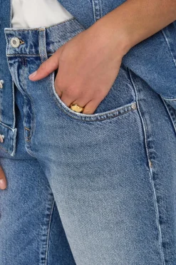 Only Denimshorts onlMate Reg Baggy Long Shorts Dnm N