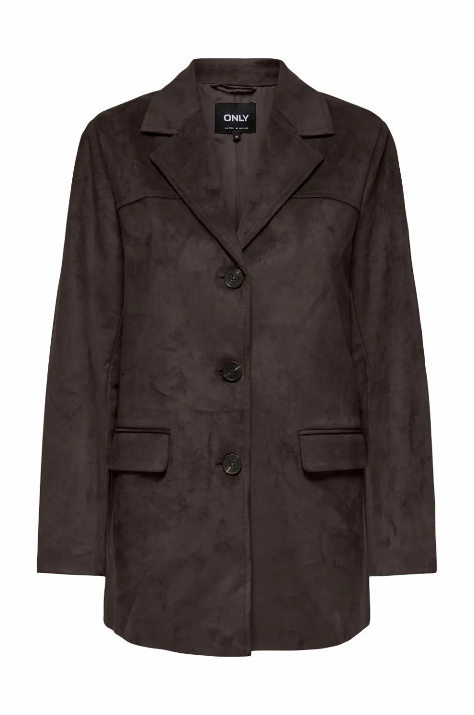 Only Habitjakke onlTulip Faux Suede