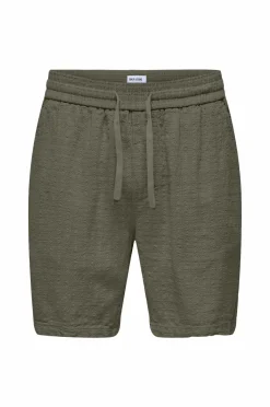 ONLY & SONS Shorts onsTel Linen Latham 0257 Shorts