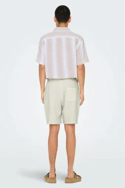 ONLY & SONS Shorts onsTel Linen Latham 0257 Shorts