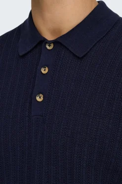 ONLY & SONS Trøje onsMoon Reg 12 SS Polo Knit