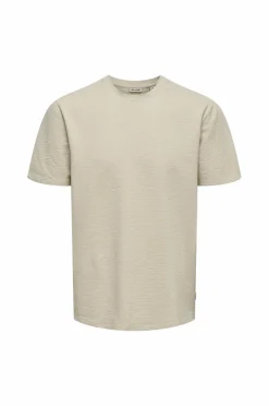 ONLY & SONS T-shirt onsKian Life Reg Seersucker SS Tee