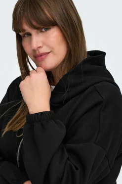 Only Carmakoma Hættetrøje carScarlett LS Elastic Zip