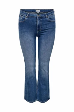 Only Carmakoma Jeans carWilly HW Flared Rhinestone