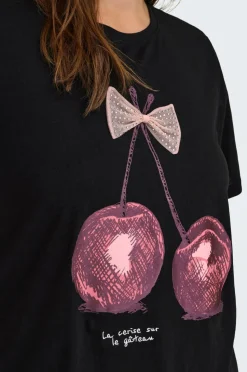 Only Carmakoma T-shirt carKita Life SS O-neck Jeans